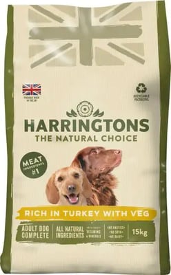 Harringtons Adult Complete Rich In Turkey With Veg