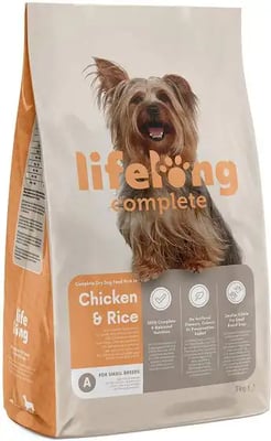 Lifelong Dry Adult For Small Breeds Chicken & Rice Lifelong Dry Adult For Small Breeds Chicken & Rice