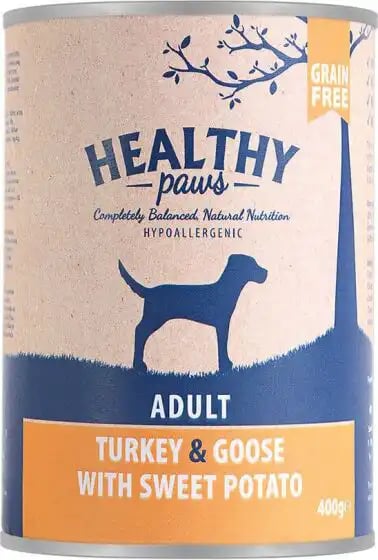 Healthy Paws Wet Turkey & Goose With Sweet Potato Healthy Paws Wet Turkey & Goose With Sweet Potato