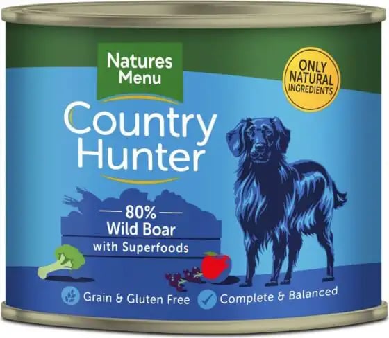 Natures Menu Country Hunter Cans Adult Wild Boar