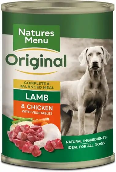 Natures Menu Original Cans Adult Lamb & Chicken