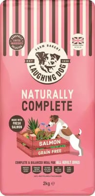 Laughing Dog Naturally Complete Dog Food Salmon