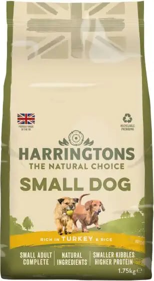 Harringtons Small Dog Complete Rich In Turkey & Rice