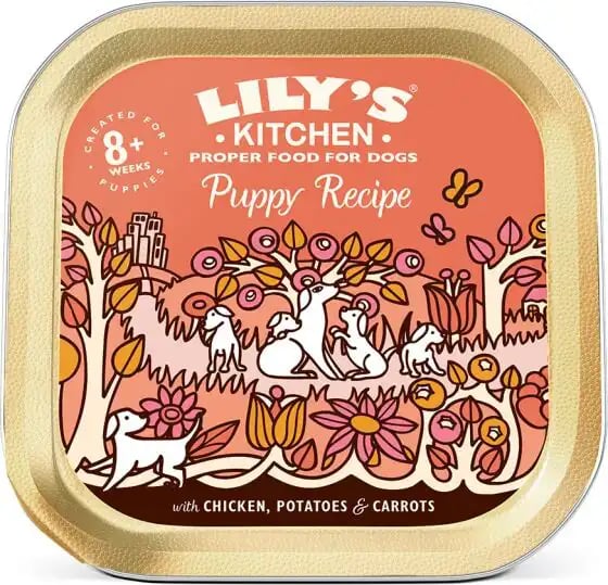 Lily's Kitchen Trays Puppy With Chicken, Potatoes & Carrots