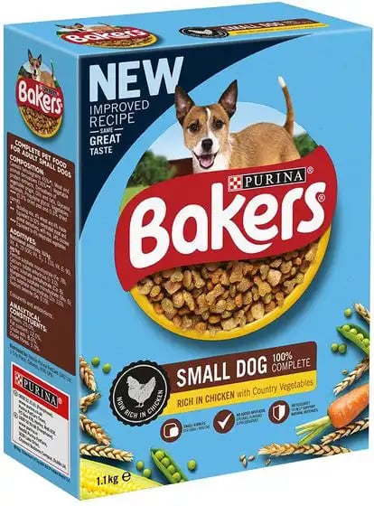 Bakers Small Dog Rich In Chicken With Country Vegetables Bakers Small Dog Rich In Chicken With Country Vegetables