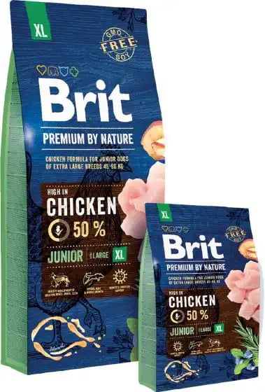 Brit Premium By Nature Junior XL Chicken