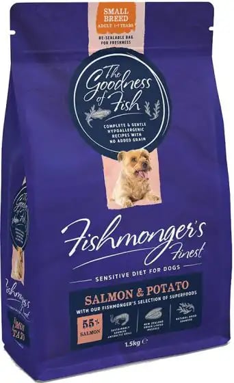 Fishmonger's Finest Adult Small Breed Salmon & Potato