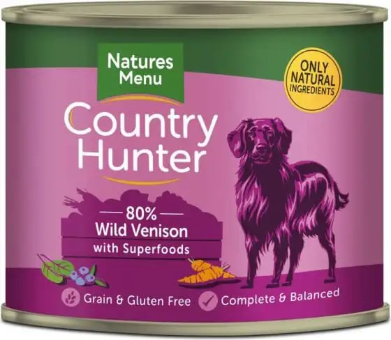 Natures Menu Country Hunter Cans Adult Wild Venison