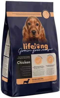 Lifelong Dry Adult Grain Free For Small Breeds Chicken Lifelong Dry Adult Grain Free For Small Breeds Chicken