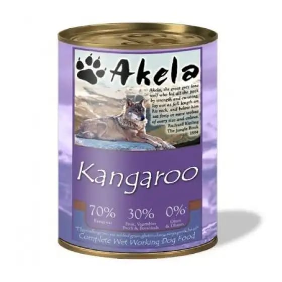 Akela Wet Working Dog Food Kangaroo