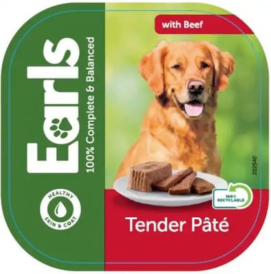 Earls Tender Paté With Beef