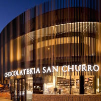 Hollywood-Worthy San Churro Cafe - Iconic Location with Stunning Exterior image