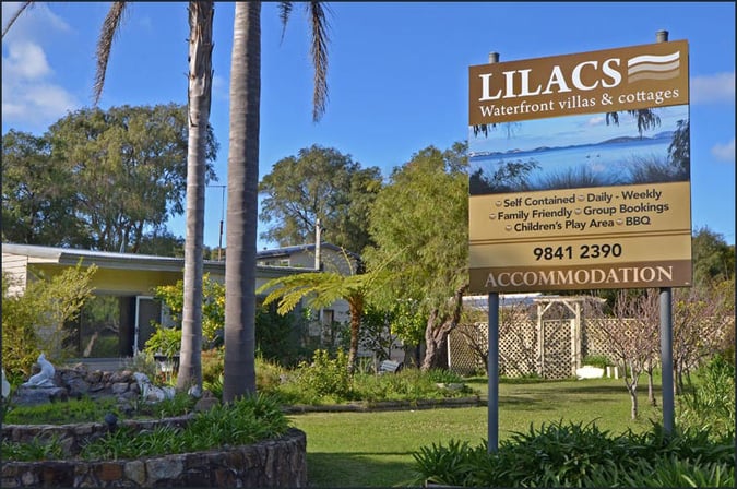 Picturesque Waterfront Villas & Cottages For Sale [ \"Lilacs\" in the beautiful Port City of Albany ]  - Including both its delightful Freehold Property plus its blooming Accommodation Business