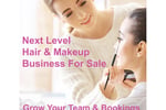 Next Level Hair & Makeup Business for Sale - Grow Your Team & Bookings