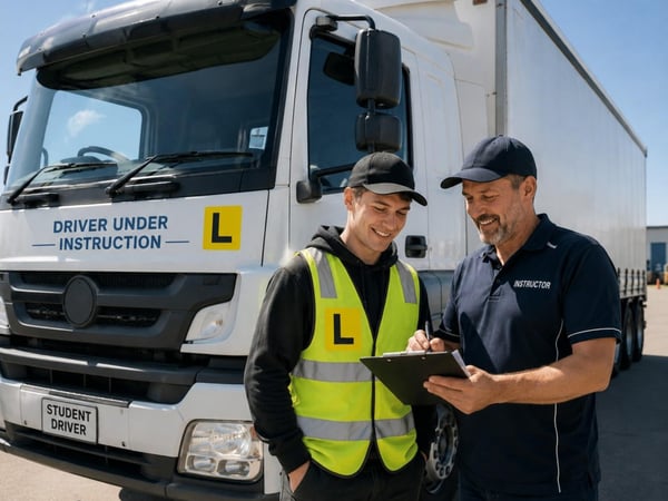 take the wheel on your new future- Heavy Vehicle license/instructing business
