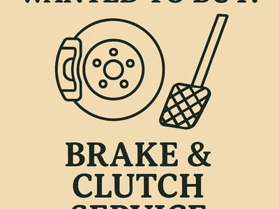 WANTED: Brake and Clutch Service in Australia - Buyer Ready image