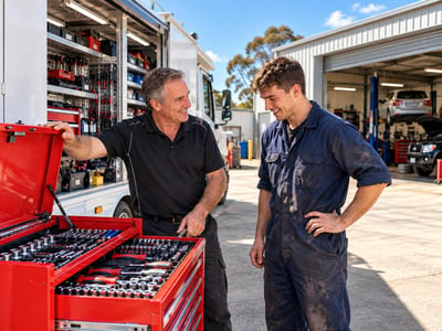 Mobile Tool Supply Business  45+ Yrs | Owner Trading 9-10 Months per year - EBS image