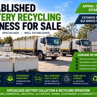 Established Battery Recycling Business Regional QLD Network image