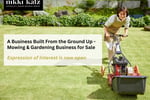A Business Built From the Ground Up - Mowing & Gardening Business for Sale