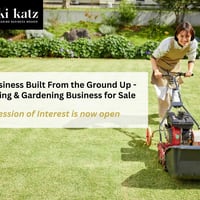 A Business Built From the Ground Up - Mowing & Gardening Business for Sale image