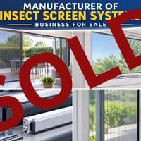 SOLD! MANUFACTURER OF INSECT SCREEN SYSTEMS image