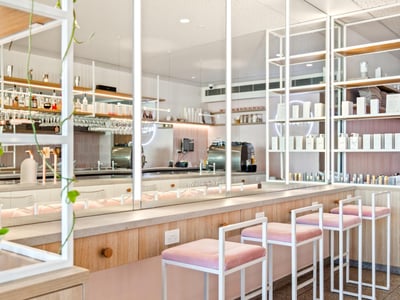Unique Concept - Cocktail Bar - Hair Styling and Makeup Salon with a stunning fit out image