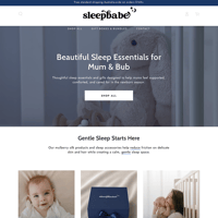 Sleepbabe | Pre-launch e-commerce brand for sale image