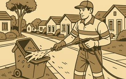 How to Buy a Wheelie Bin Cleaning Business in Australia article cover image