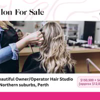 For Sale: Beautiful Owner/Operator Hair Studio  Northern suburbs, Perth image