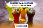 Superb Acai Berry & Juice Bar for Sale | Easy Operation