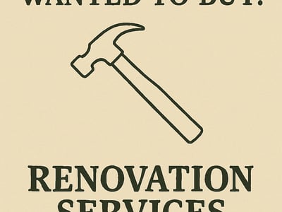 WANTED: Renovation Services in Australia - Buyer Ready image