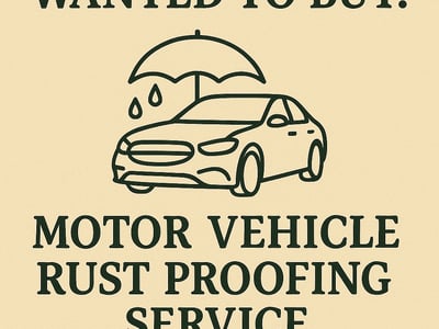 WANTED: Motor Vehicle Rust Proofing Service in Australia - Buyer Ready image