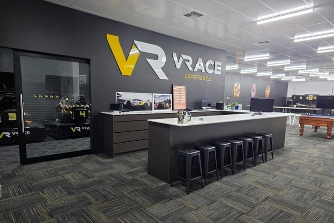 VRACE – A RACING SIMULATOR & VIRTUAL REALITY BUSINESS primary image