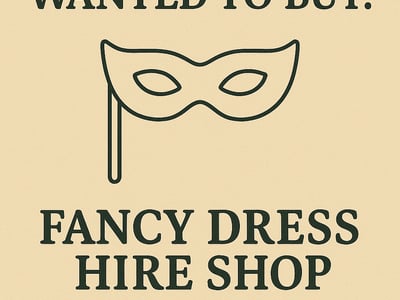 WANTED: Fancy Dress Hire Shop in Australia - Buyer Ready image