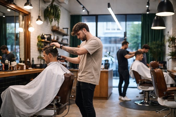 Turnkey Barber Shop in High-Traffic Location | Profitable and Ready to Go – Melbourne primary image