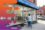 36763 Spacious Laundrette With Commercial Grade Equipment