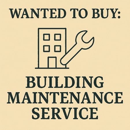 WANTED: Building Maintenance Service in Australia - Buyer Ready