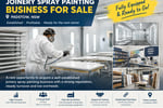 Joinery Spray Painting Business for Sale  Padstow | Trained Team, High Turnover & Owner Support