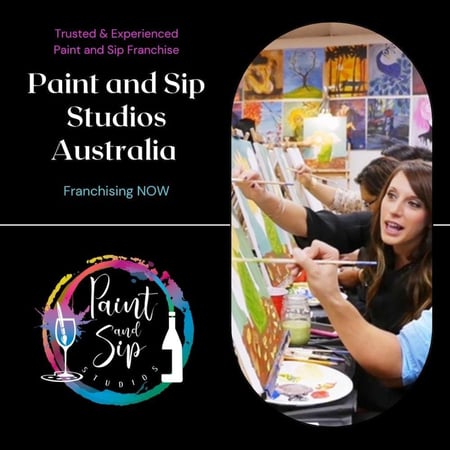 Paint and Sip Studios Australia Franchises - National Opportunity