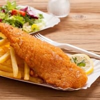Busy Fish And Chips With Highly Automated Equipment. Great Takings [2410252] image