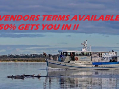 Boat Cruise business. A great coastal lifestyle. image