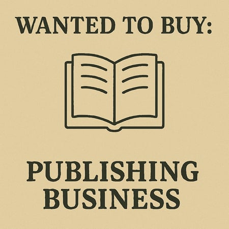 WANTED: Publishing Business in Australia - Buyer Ready