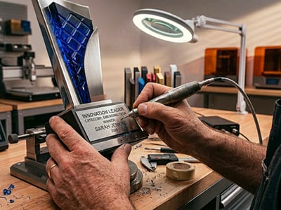 Profitable Independent Engraving and Printing Enterprise Supplying Custom Trophies with Zero Franchise Fees image