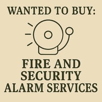 WANTED: Fire and Security Alarm Services in Australia - Buyer Ready image