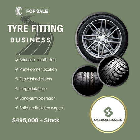Tyre Fitting Business | South Brisbane