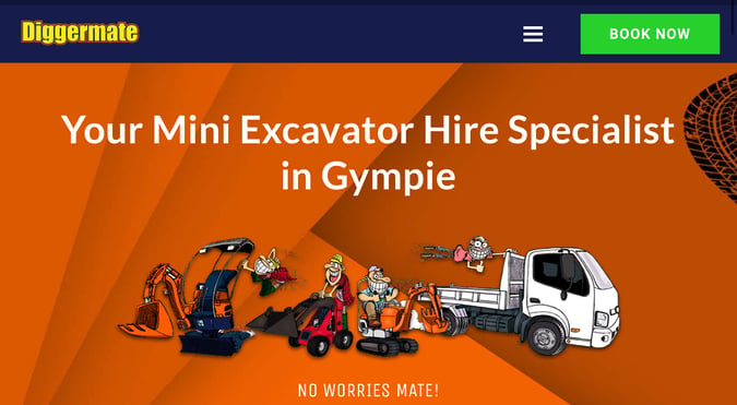 Established Diggermate Franchise in Gympie - Thriving Mini Excavator Hire Business