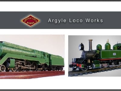 For Sale: Argyle Loco Works Premier Garden Gauge Model Railway Business image