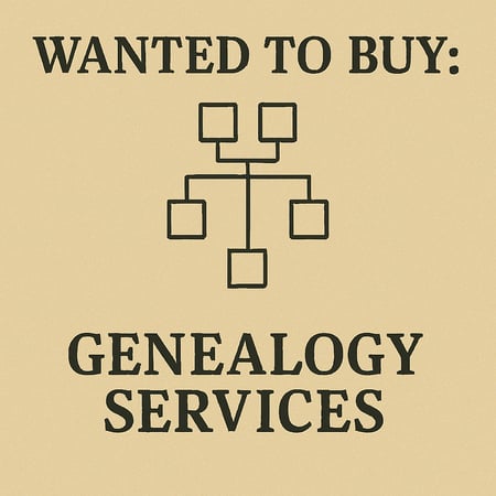WANTED: Genealogy Services in Australia - Buyer Ready