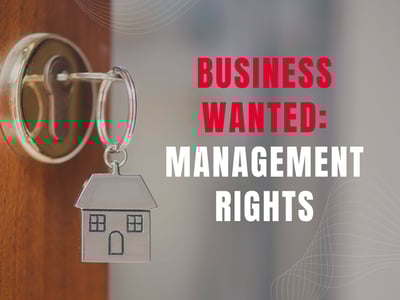 WANTED: Management Rights Business in Australia - Buyer Ready image