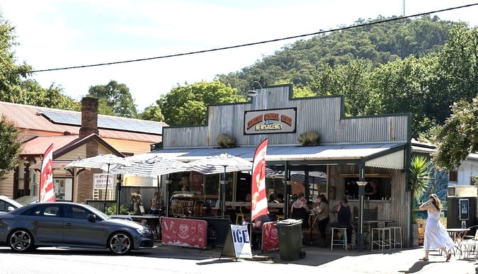 Freehold Coffee shop & General Store + rear 3BR residence + 2 BR additional self-contained flat in Jamieson NE Victoria
